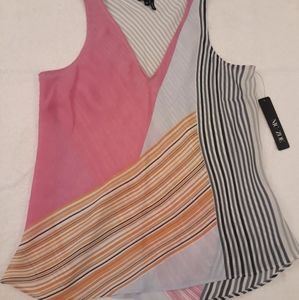 Nic+Zoe All Angels V-neck Multi-colored Tank XS